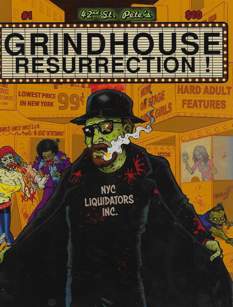 42nd St. Pete's Grindhouse Resurrection! Magazine Issue #1 cover