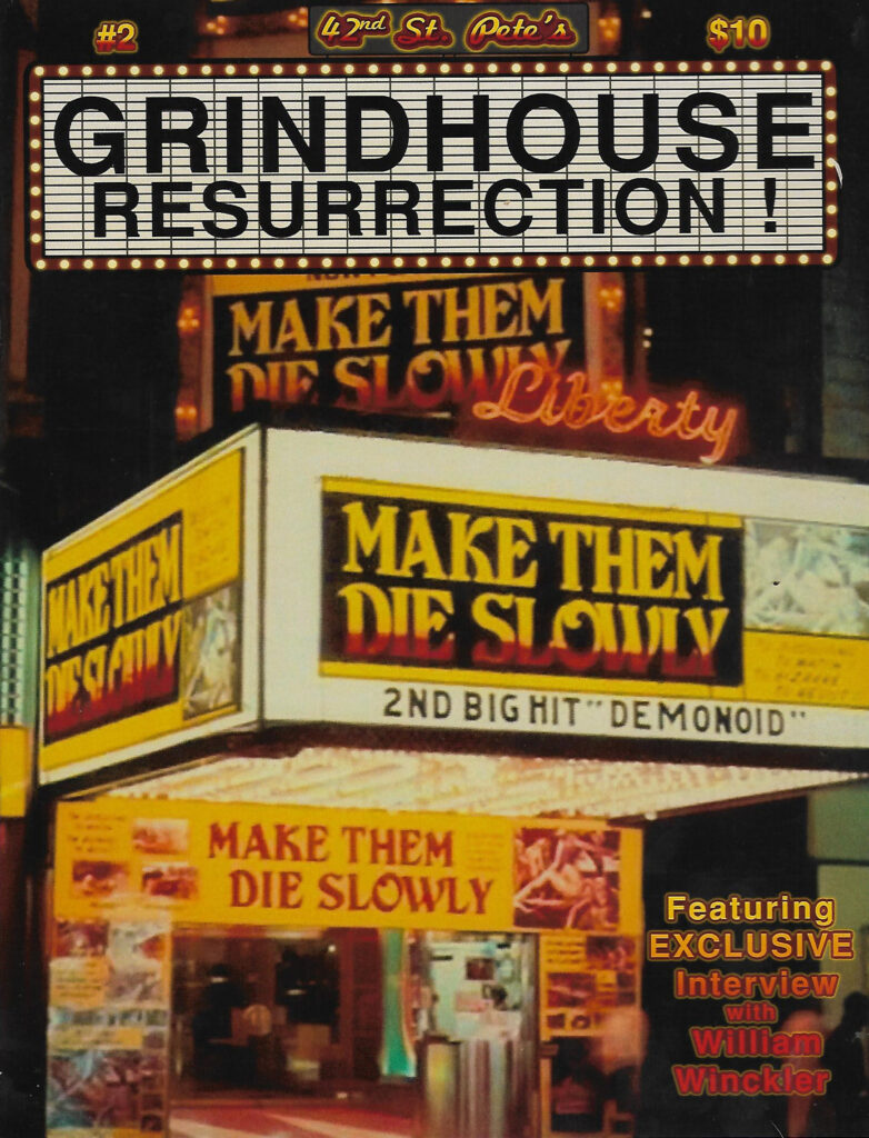 42nd St. Pete's Grindhouse Resurrection Magazine, Issue #2